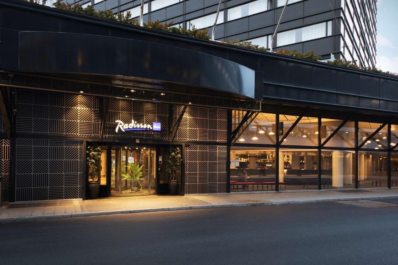 Radisson Blu Scandinavia Hotel, Oslo Exterior foto